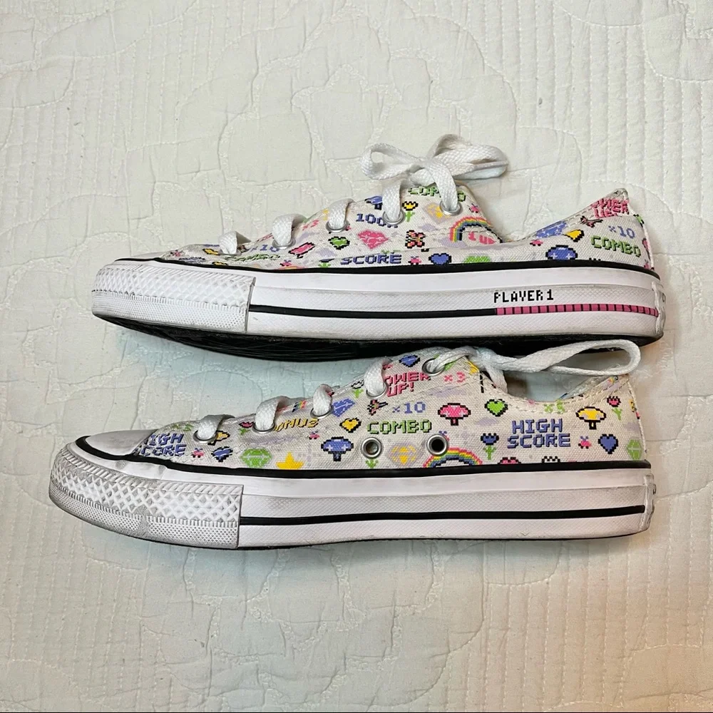 Converse junior Chuck Taylor all star gamer ox size 4 - Picture 8 of 9